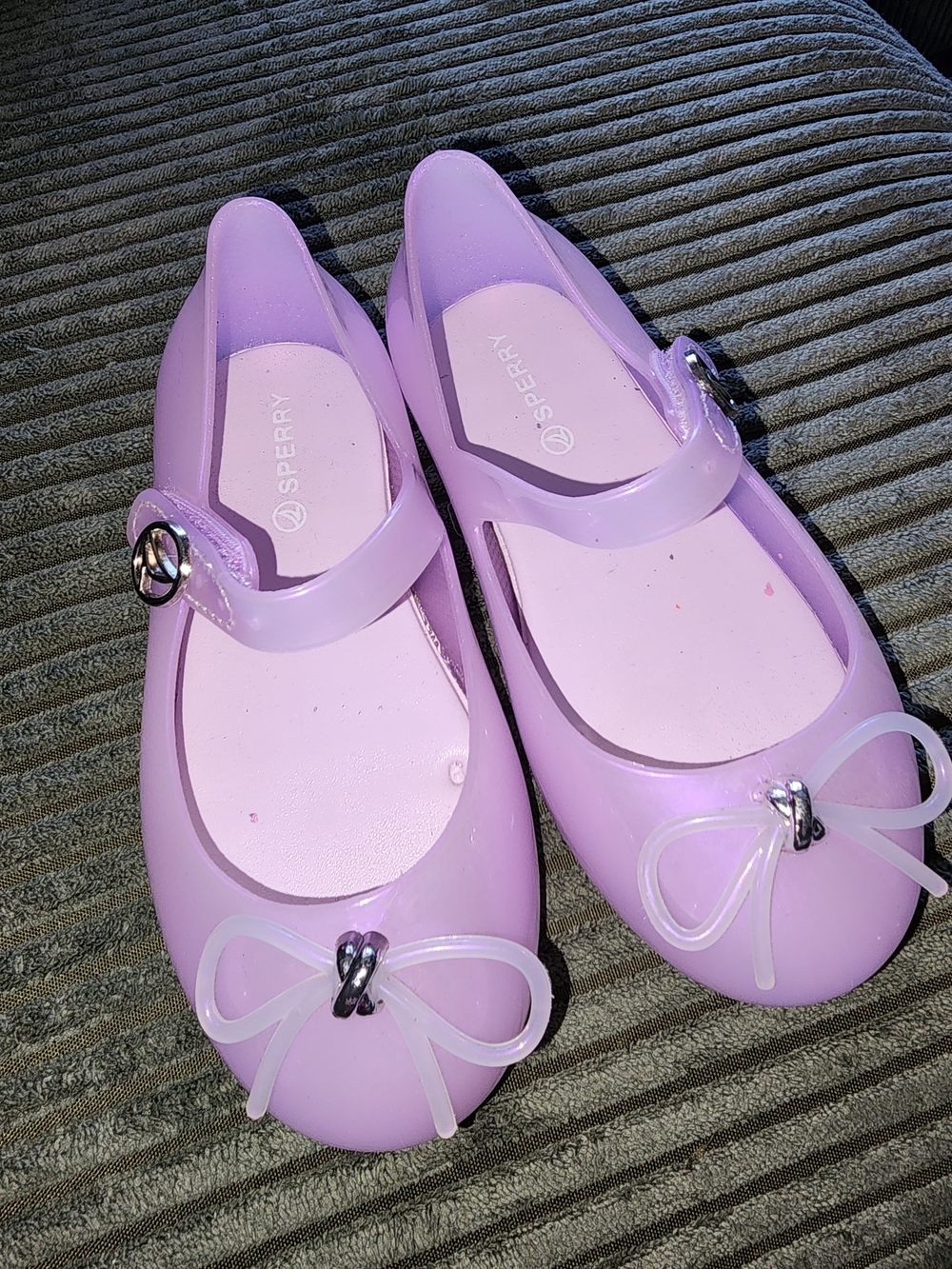 Sperry Kids' Lavender Jelly Mary Jane Shoes